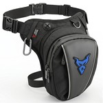Motocentric Waterproof Motorcycle Leg Bag ExpandableThigh Bag Waist Bag