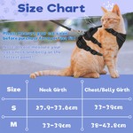 TopikaPet - Adjustable Cat Harness and Leash Set for Walking, Anti-Escape