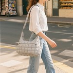 Topika Puffer Bag Quilted Crossbody Shoulder Bag for Women