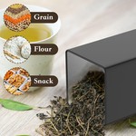 Topika - Bread Box Set With Butter Dish, Tea Canister & Free Butter Scraper