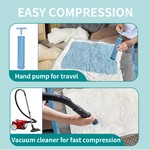 TopikaHome - 10 Pack Vacuum Storage Bags, Vacuum Seal Bags for Home Storage