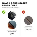 Topika - 25pcs Black packing Boxes, Corrugated Cardboard Mail Box, Gift Box