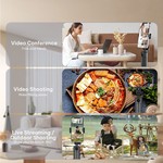 Topika Tripod Stand For Phone Rotating Motion Tripod 360 Face Tracking