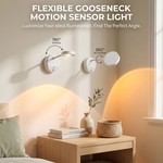 Topika - 2 Pack Rechargeable Picture Lights for Wall with Remote and Sensor