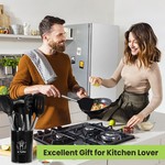 Topika 33pcs Silicone Kitchen Utensils Set With Stainless Steel Handle
