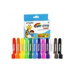 Topika 12 Pcs Bath Crayons, Nontoxic Washable Toddler Bath Toys for Kids