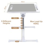 Topika - Portable Laptop Table Stand,Portable Table for Laptop with Drawer