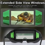 Topika Solar Auto Darkening Welding Glasses Eye Welder Helmet Eyes Goggle