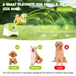 Topika Automatic Tennis Ball Launcher for Small Dogs and Fetch Play