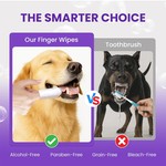 Topika Pet Ear Cleaner Finger Wipes for Dogs & Cats