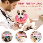 Topika Inflatable Dog Cone Collar, Donut Collar Recovery