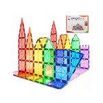 Topika Magnetic Tiles Building Blocks 100pcs Set for Toddlers Ages 3+