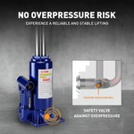 TopikaAuto - 5T/10T Hydraulic Car Jack with Adjustable Lift, Portable Case