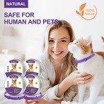 Topika Cat Calming Collar, Pet Feliway Collar for Cats Anxiety Relief Stress
