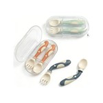Topika Baby Spoons & Toddler Utensils Set, Bendable Training 6 Piece