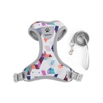 TopikaPet - Escape Proof Cat Harness and Leash Set, Adjustable Soft Fabric