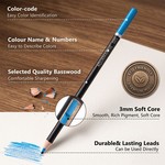 Topika - Colouring Pencils 72, Professional Colouring Pencils, Oil-Based