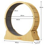 TopikaPet - Cat Wheel Treadmill,Large Running Wheel for Indoor Cat Exercise