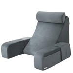 Topika Detachable Reading Pillow with Armrests, Read Chair&Headboard Pillow