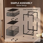 Topika Under Sink Organizer With Adjustable Height & Pull-Out Storage