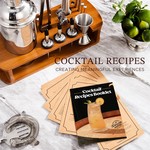 Topika- Cocktail Shaker Set with Stand,Bartender Kit&Drink Mixer for Bar