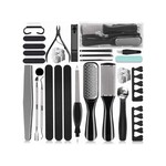 Topika - 26pcs Pedicure Kit, Professional Foot Care Tools for Home & Salon
