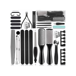 Topika - 26pcs Pedicure Kit, Professional Foot Care Tools for Home & Salon