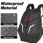 Motocentric Motorcycle Reflective Backpack, Helmet Backpacks Waterproof