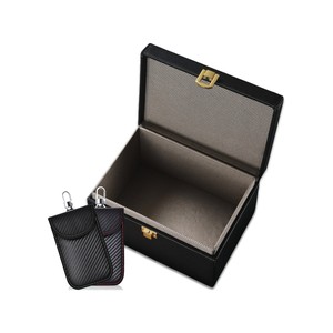 Topika Faraday Key Fob Protector Set Faraday Pouch and Box for Car Keys