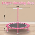 Topika - Foldable 48" Trampoline with High Impact Rebounder