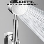Topika Bath Mixer Tap with Shower Set, Wall Mounted Waterfall Faucet