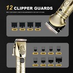 Topika 3-in-1 Trimmer & Shaver Kit, Professional Hair Clippers for Men