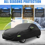 TopikaAuto - Waterproof Car Cover Sunproof, Universal Fit for All Weather