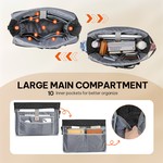 Topika Tote Bag for Women 15.6 Inch Laptop Bags Oxford Work Tote Bags