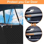 Topika Pet Car Seat Cover for Back Seat, Waterproof & Scratchproof