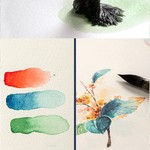 VSelect - A3 Watercolor Paper Pad, 300gsm, 12 Sheets, Spiral Bound