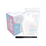 Topika Breastmilk Leak-Free Storage Bags with Marker - 50 Pack (250ml)