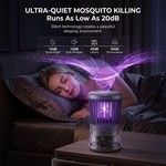 Topika Indoor Mosquito Killer Lamp, Electric Insect Zapper Trap, UV Light