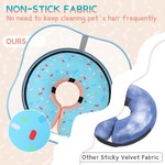 Topika Soft Dog Collar to Prevent Licking, Inflatable Recovery Donut