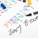 ZEYAR - Whiteboard Marker Set, Fine Tip, Low Odour, Clear Writing, 3 Options