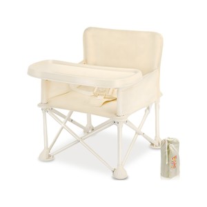 Topika Big Foldable Baby Booster Seat, Portable Chair with Storage Bag