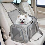 TopikaPet - Soft-Sided Pet Carrier Bag for Travel & Home Use, Cat Carrier