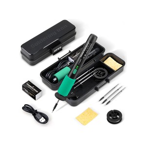 Topika Cordless Soldering Iron Kit, USB Rechargeable 3 temp Settings