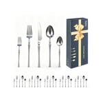 Topika 30 Piece Stainless Steel Cutlery Flatware Sets Knife Fork Spoon Sets