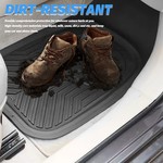 Topika - 5 - piece Rubber Car Floor Mats, Universal Fit for Sedan, SUV, Truck