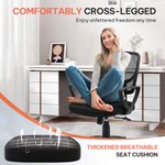 Topika - Ergonomic High-Back Office Chair with Armrests & Padded Seat