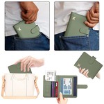 Topika RFID Passport Holder Wallet with Multiple Card Slot Pocket-Friendly