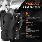 Topika - Boxing Gloves For Men and Women, PU Training Gloves, Various Sizes