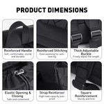 Topika Laptop Backpack ,Lightweight Daily Backpack-For Work, Travel