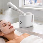 Topika Nano Facial Steamer with 360 Rotating Nozzle for Home Spa Skincare